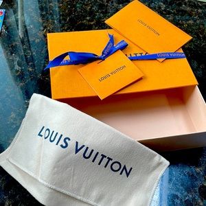 Louis Vuitton Box and duster